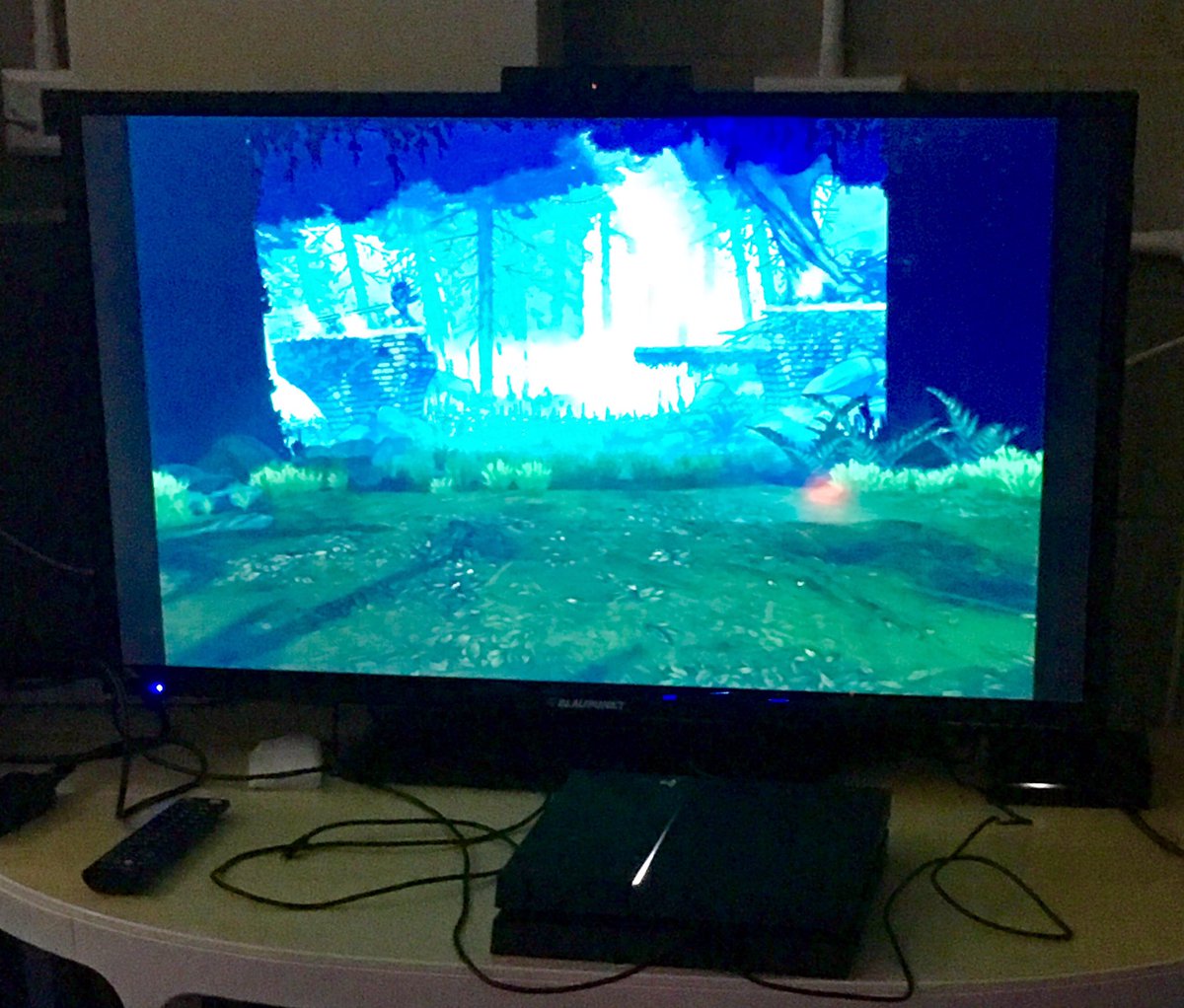sharpproject's tweet photo. .@OddBugStudio are demo-ing the full #VR release of @TheLostBearGame this morning at #BCvideogames
Out on #PSVR very soon ๐น
@fabrikgames https://t.co/G6CASV6MZy