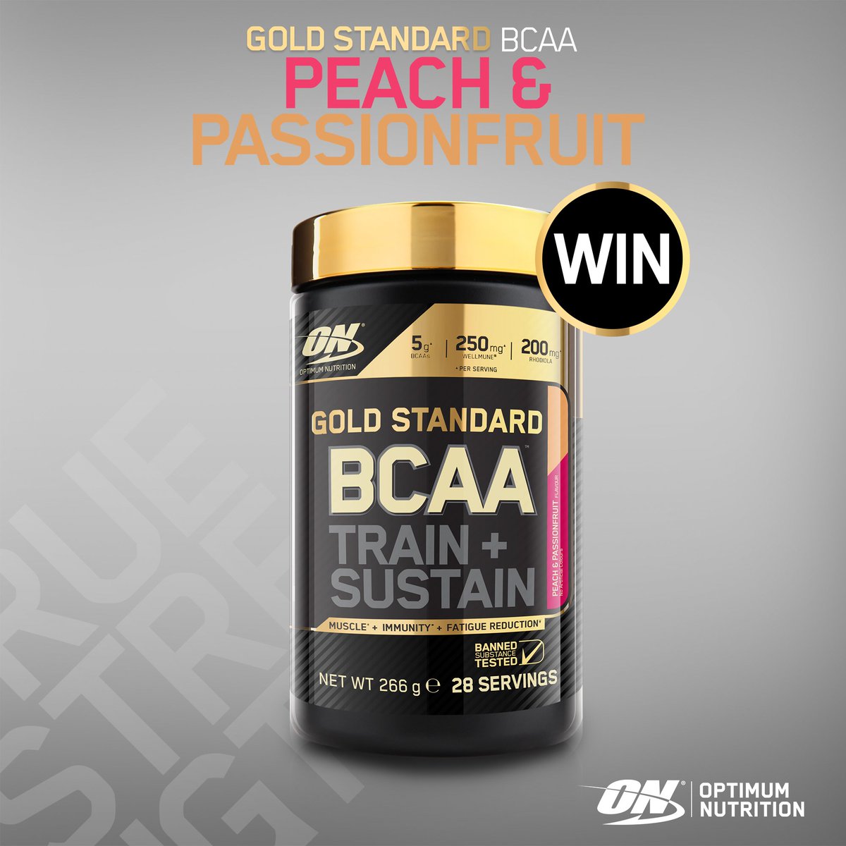 *WIN*

RT&amp;Follow for your chance to #win a tub our #GoldStandard BCAA #TeamON #GSBCAA