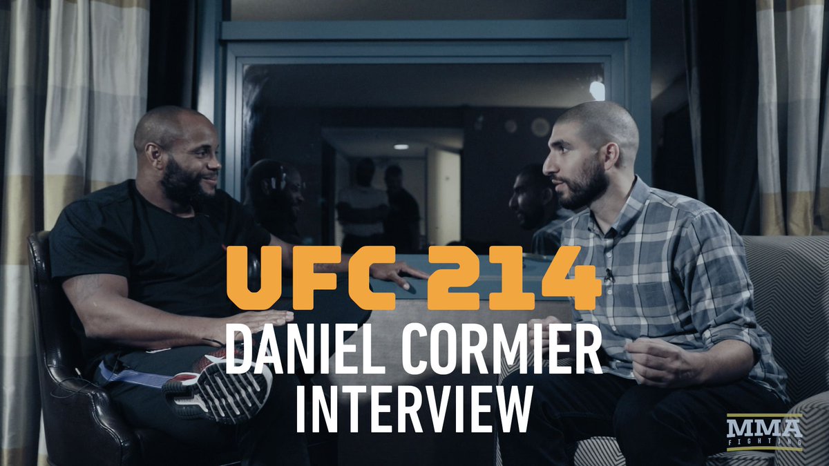 arielhelwani's tweet photo. VIDEO: Sit-down w/ @dc_mma as we reflect on the Jones rivalry, coming full circle in Anaheim https://t.co/UoxbDjtFpT https://t.co/tcG7z9Jbke