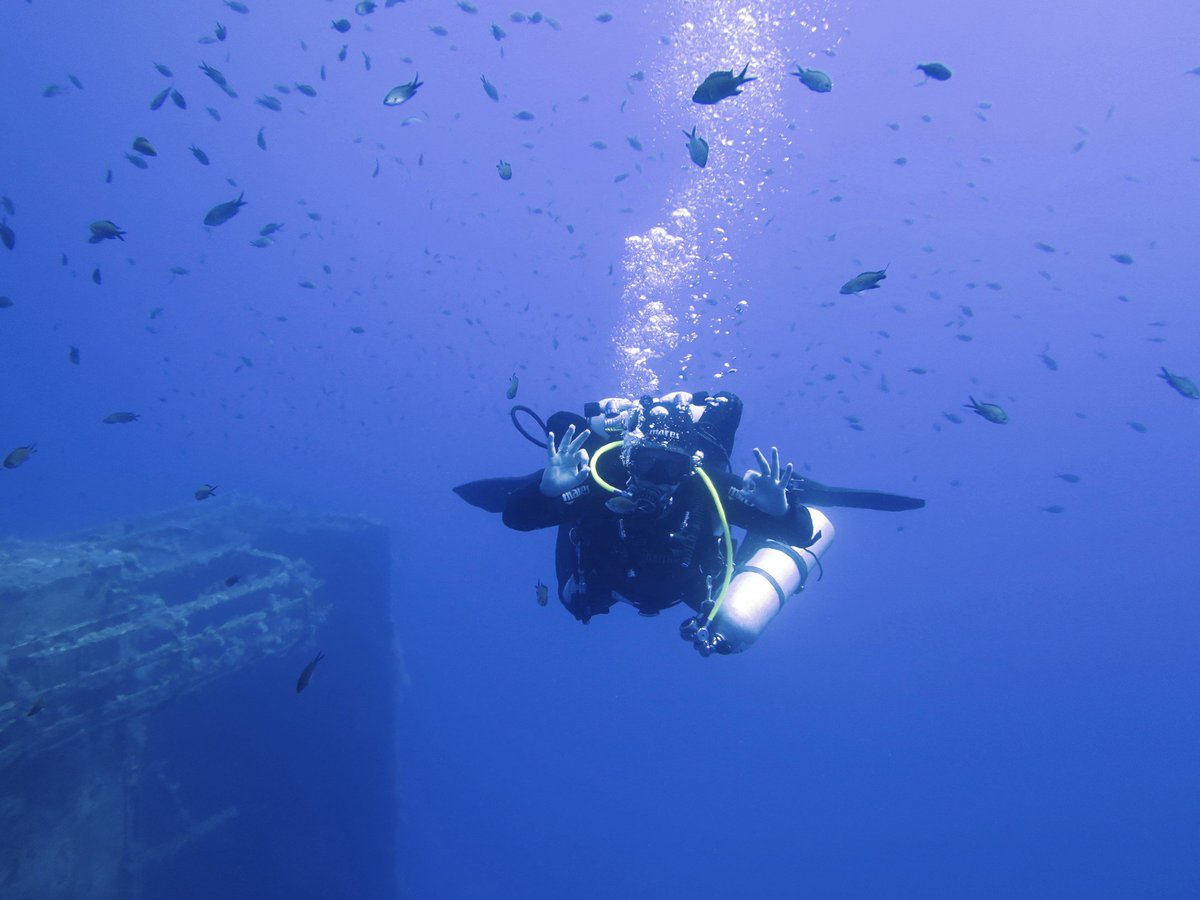 scubatechdivers's tweet photo. #ZenobiaDiving on the wreck in #Cyprus. Some pictures from our Divers.#TechDiving #ZenobiaWreck #LustforRust https://t.co/G7xuQjVh7b