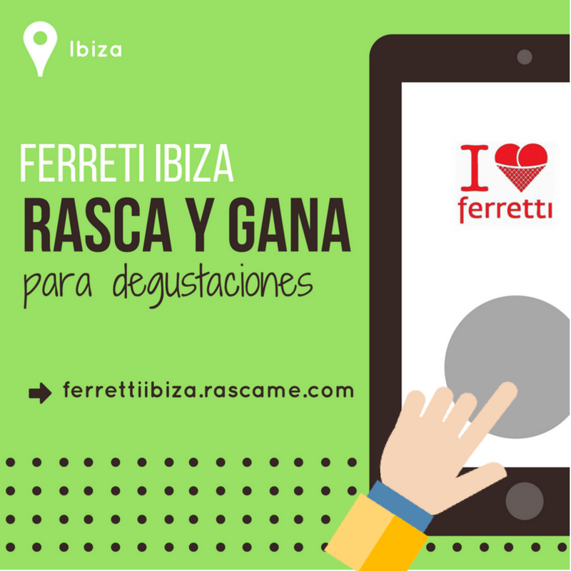¡La 🍧heladería Ferreti sí sabe promocionar sus ofertas con éxito! Sus clientes pueden participar en el 🎁Rasca 📲Digita ¡BIEN HECHO!