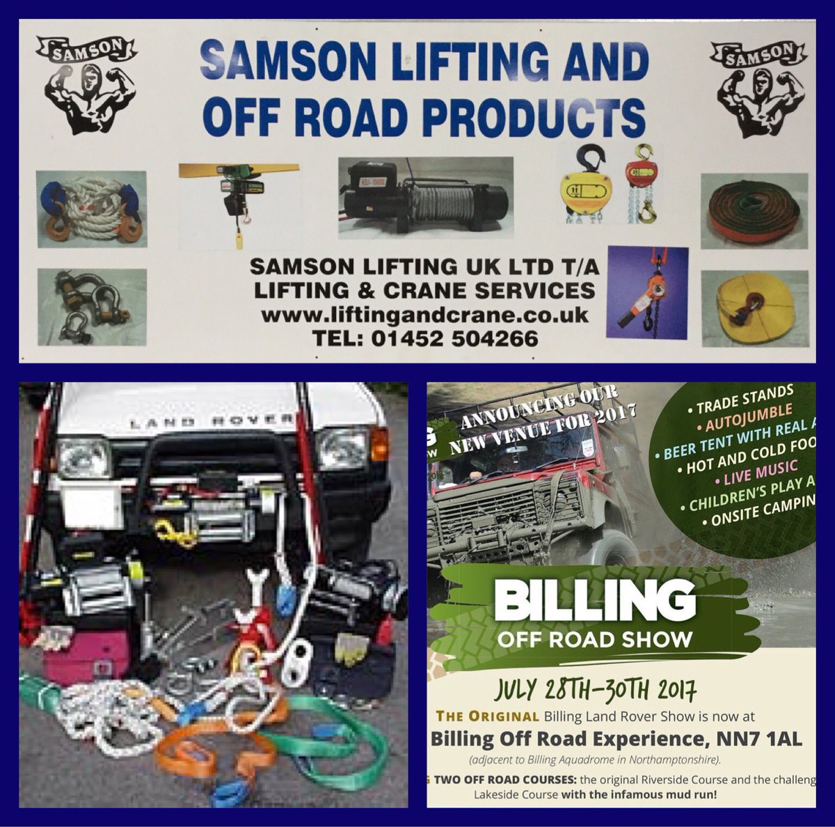 Travelling up to The Billings Off Road Show - pop by and say hello to us at our stand.(28th - 30th July)  #4x4 #LandRover #Fun #Accessories