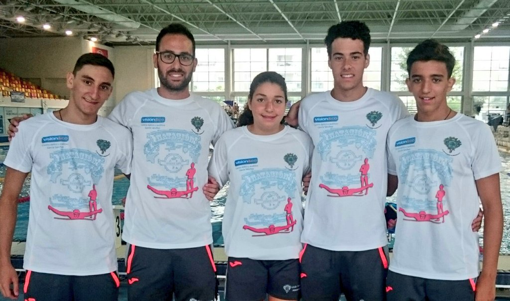 CNAlmendralejo's tweet photo. Infantiles del Club Natación 🏊 Almendralejo en Inacua Málaga. Empezamos el Cto de España Infantil verano! #VamosEquipo  #CnaCampeones https://t.co/6BbJTdnzUe