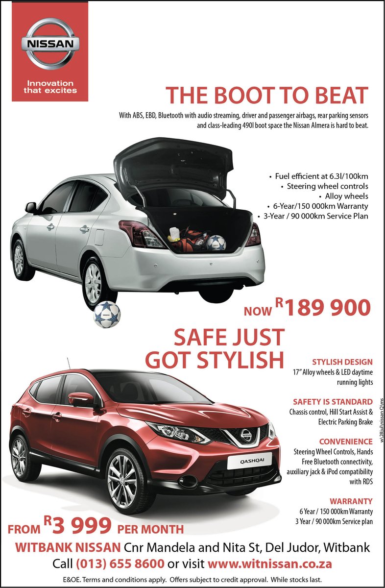 WitbankNissan's tweet image. Call 013 655 8600 Today..... Innovation that excites 🚗