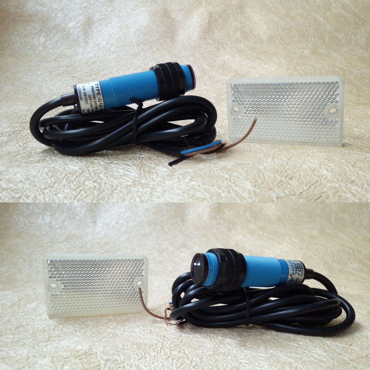 winston_tess's tweet image. #Photoelectricsensor #Photoelectricswitch #sensor #reflectorplate  Photoelectric sensor mirror reflection - G18 sensor , TD-02 mirror .