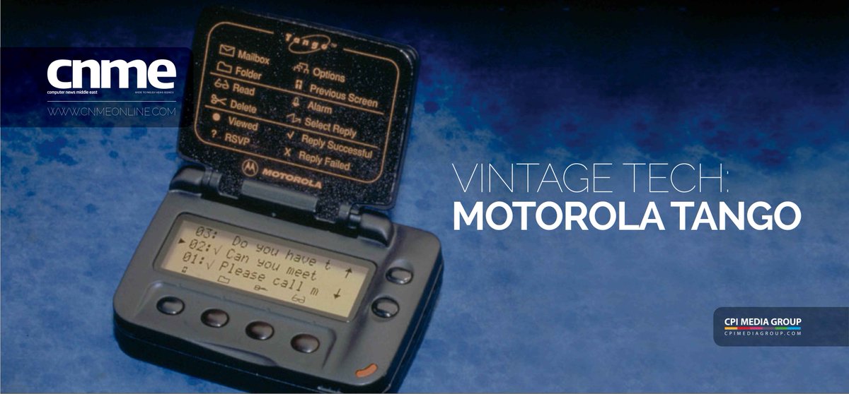 tahawultech's tweet photo. It's #Thursday! Time for a #TechTBT. Do you remember the @motorola #Tango? https://t.co/oCEBmRlc4O #VintageTech https://t.co/Q2IZZl2jJU