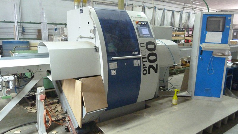 TekaTrade's tweet photo. Used Optimizing Saw, Cross-Cut Saw WEINIG DIMTER OptiCut 200 Exact from 2009. Manufacturer @Weinig_AG https://t.co/DMMIS0mz0l