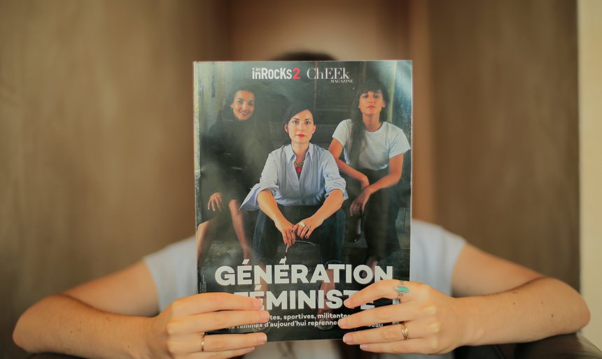 MagazineCheek's tweet photo. "Cheek Magazine" et "Les Inrocks" sortent un hors-série sur le féminisme https://t.co/cIDifYu0yw via @rtl_girls https://t.co/PSpnzmHudk