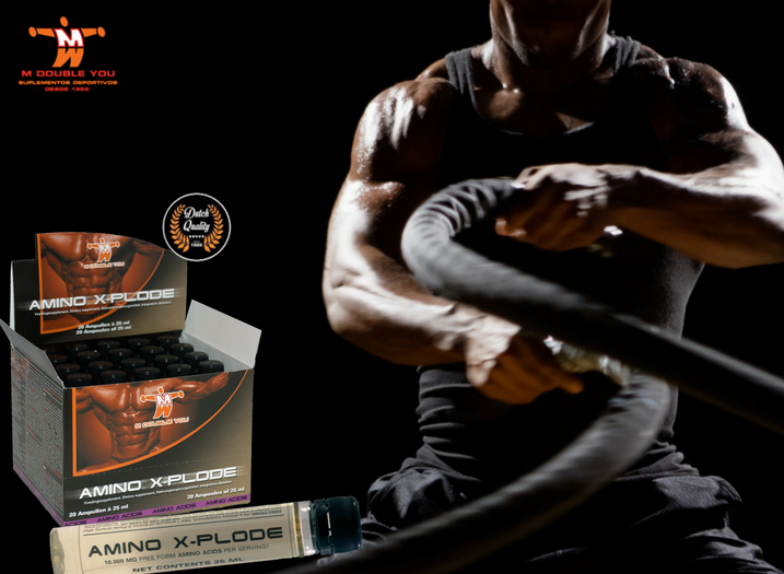 MDoubleYouSpain's tweet photo. AMINO X-PLODE💥
¡Nuestro  producto estrella !
Revolucionario suplemento líquido con  10.000 mg de aminoácidos esenciales por ampolla !
 💪🏻😉 https://t.co/310qThhoQk