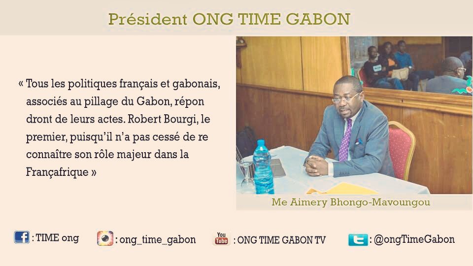 OngTimeGabon's tweet photo. @20Minutes @afpfr @AFRICA24TV @AfricaFrance @APABM @RFIAfrique @SebastienNemeth @Le_Figaro https://t.co/h17Dj9v9af