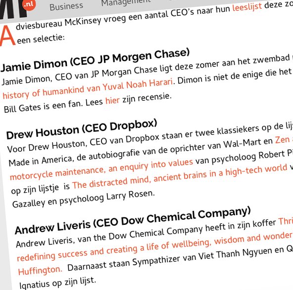 ZoRecruitment's tweet photo. Deze #boeken staan deze zomer op de leeslijst van de #CEO's. Doe moet jij natuurlijk ook lezen: https://t.co/7BMCEK4bsh via @MTnieuws #werk https://t.co/0zmwRGjBgc