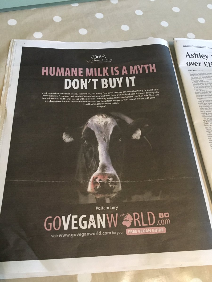 PullinMaximus's tweet photo. Seeing this in the @thetimes is shocking!! before your criticise dairy farming learn the true facts on what actually happens on dairy unit! https://t.co/IQ0kTSH0KS