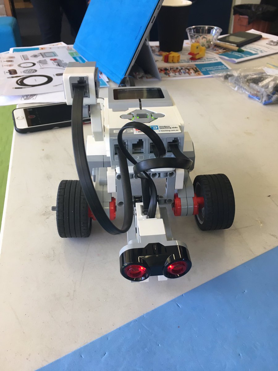 lyndall_hayton's tweet photo. Looking forward to using robotics in my classroom @Bonnyrigg_PS after attending Lego Ev3 introduction PL. @MrsGsLibrary #modernteachingaids https://t.co/m5jWfbsCdQ
