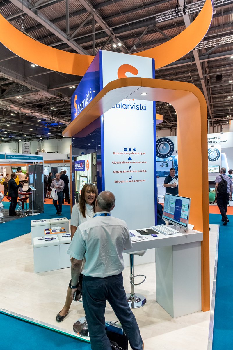 FSMExpo's tweet photo. Did you stop by @solarvista's stand at #FSME17? Read more about them and all our exhibitors here: https://t.co/rr6ri1iFkh https://t.co/4fxWrQd2Oo