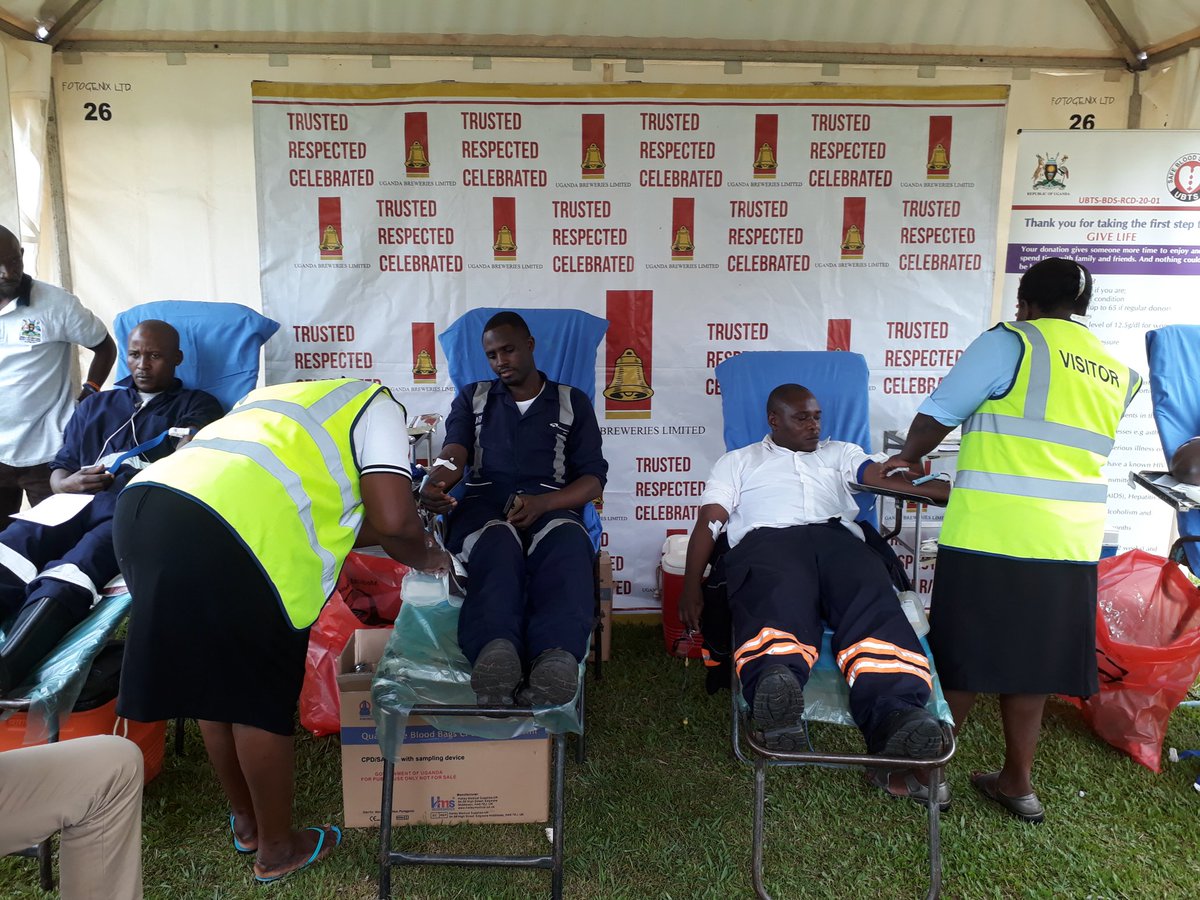 77DOGB's tweet photo. The staff donating @UgandaBreweries .Give blood,give life
#71PintsAt71
#77DOGB https://t.co/kqc2KRtB9P
