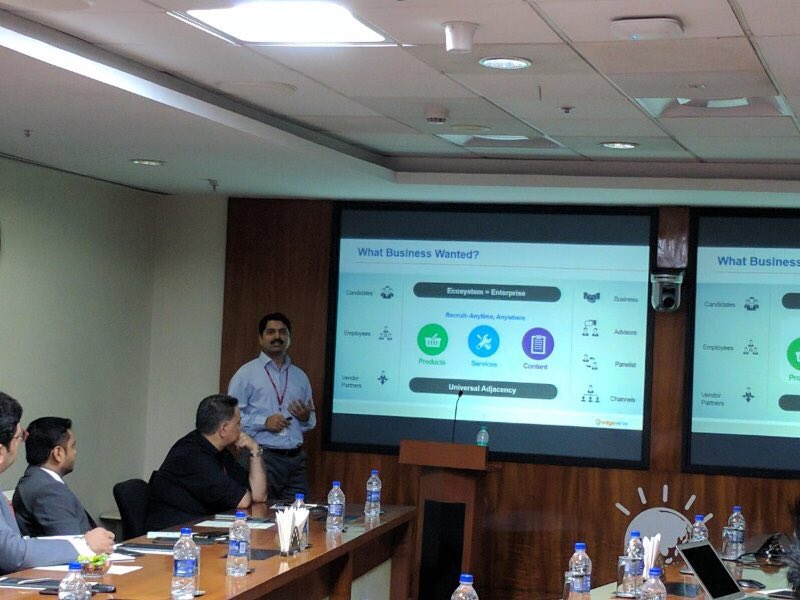 mail2rajeshwar's tweet image. Talent transformation #IndiaRUG2017 #Edgeverve how we leverage ATS #automation