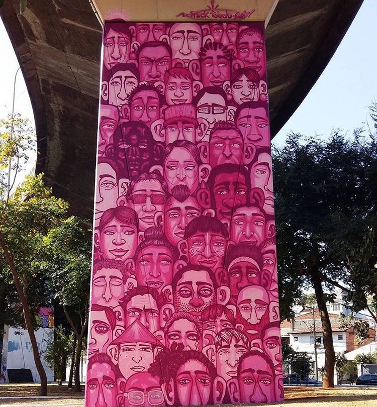 22mrr's tweet image. RT GoogleStreetArt: Street Art by Pack Toledo in São Paulo