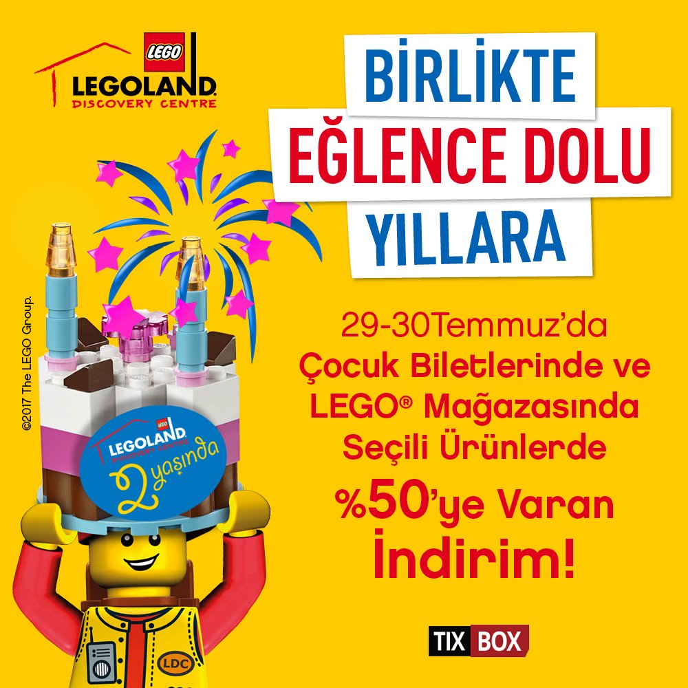 tixboxtr's tweet photo. Bu haftasonu @LDCIstanbul ikinci yıllarını kutluyor! Bu eğlenceli doğumgünü partisini kaçırma! https://t.co/XSP169uBJ7 https://t.co/x0ZfiRh8lV