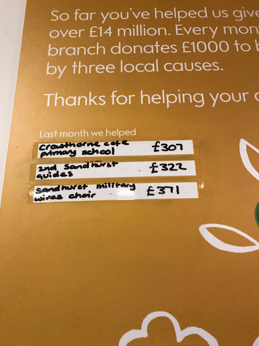 Thank you so much #Waitrose green tokens - helping us to bring women in the military community closer together through singing!