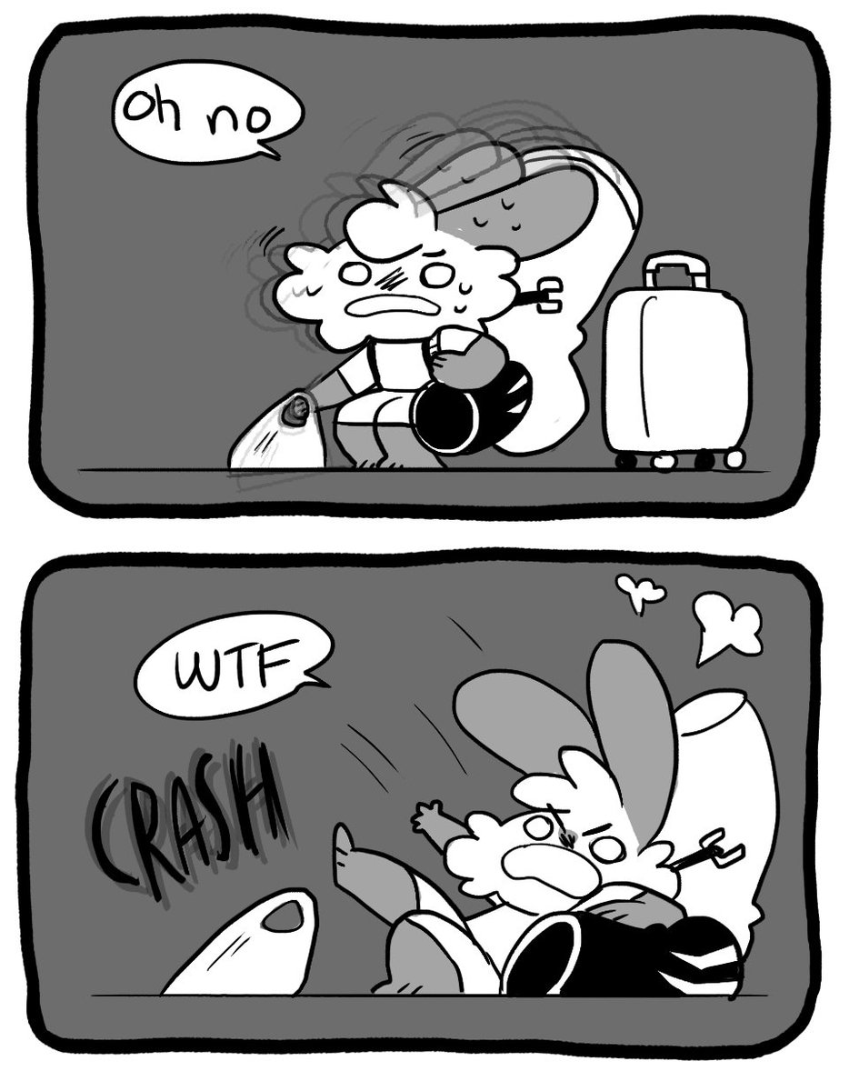 I had 4 heavy bags yesterday omw to the train. I skipped leg day and fell over trying to lift 3 of them 