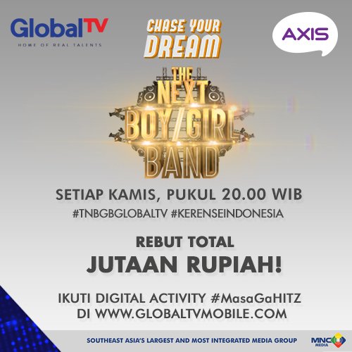 OfficialGTVID's tweet photo. Menangin hadiah total jutaan rupiah dr @AXISgsm  . Caranya km jawab pertanyaan di https://t.co/fYi937xq9n Semoga beruntung ya #MasaGaHITZ https://t.co/MrBZEnLCLg
