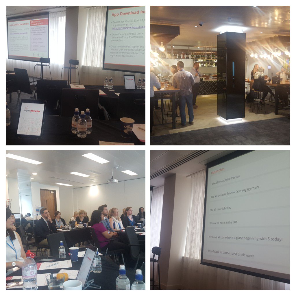 crystalinteract's tweet photo. @chriselmitt kicking off our #masterclass @etcvenues Fenchurch St with @RCurtisjnr @Rich_Shafe #loveinteractive https://t.co/3IMHEagWcd
