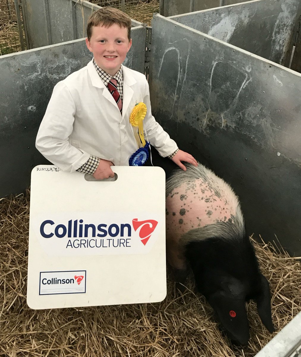We were incredibly proud to support one of Lancashire's #youngfarmers at <a href="/GreatEccShow/">Great Eccleston Show</a>. Well done on your awards, Tom! #BritishSaddleback