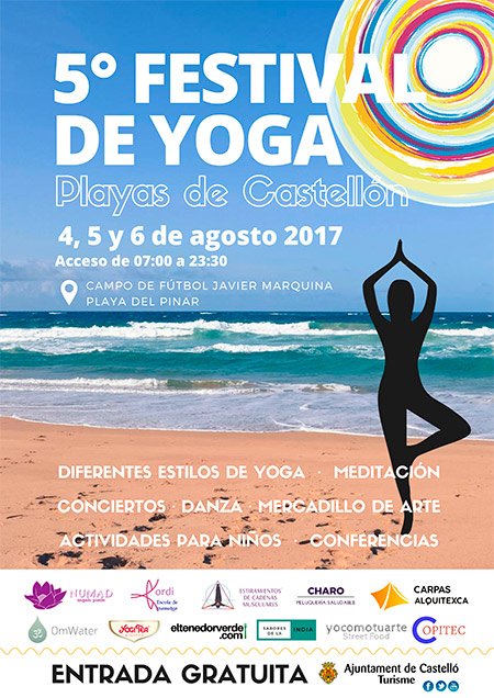 5º Festival de #Yoga Playas de #Castellón vivecastellon.com/noticiario/5-f…