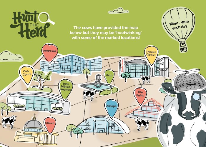 HerdAboutMK's tweet photo. Calling all detective kids!
Find our cows in the MK grid!
Guess where the cows are this weekend... https://t.co/VAZrRuWBqr #MK50 https://t.co/6SB1m6MdUm