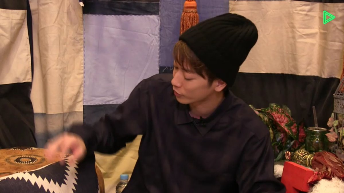 コビト？妖精感満載（笑）なトンガリニット帽（笑） #たけてれ #佐藤健