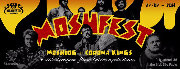 manifestobarofc's tweet photo. Se liga no que vai rolar hoje! #moshdog + #coronaking . #Discotecagem #flashtattoo #poledance #manifestobar #quinta #chegamais https://t.co/ymbSfR9RYa