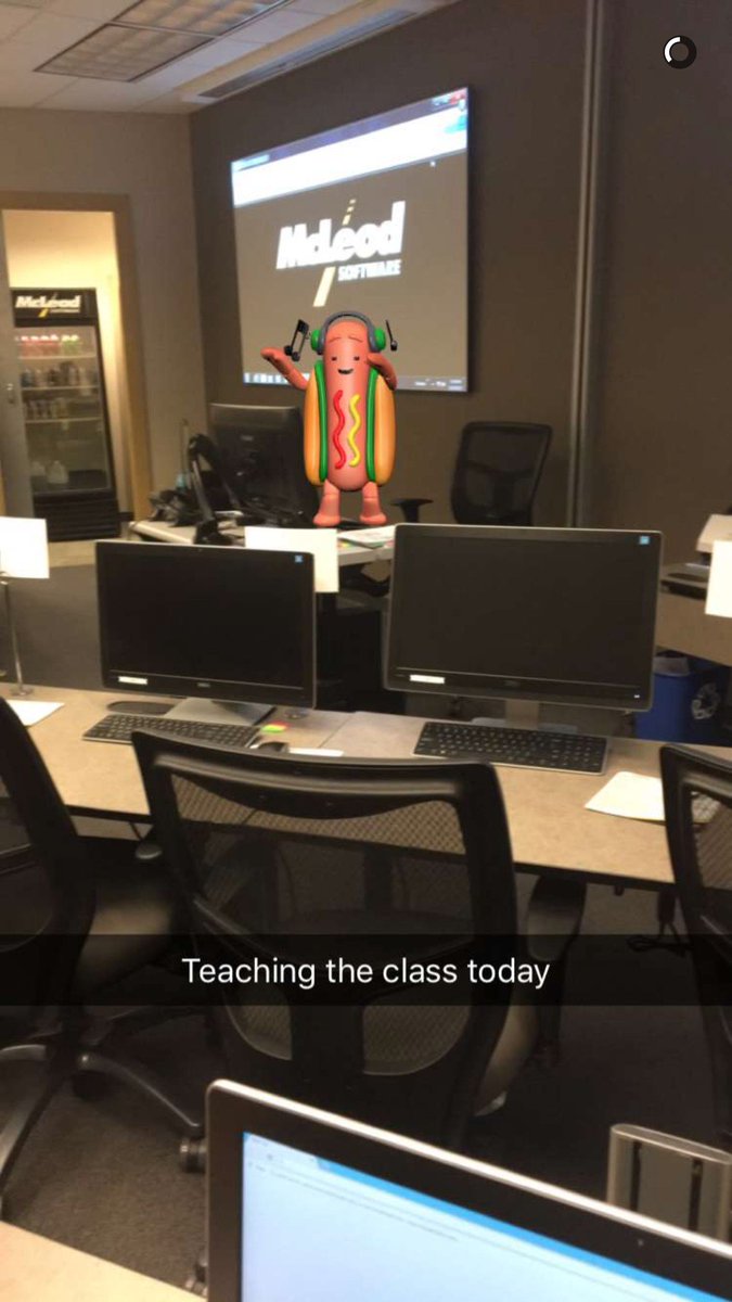 AtlasSNHolding's tweet photo. The newest instructor at the @McLeodSoftware training course. #theabilitytodomore #mcleodsoftware https://t.co/Sap3wtYee6
