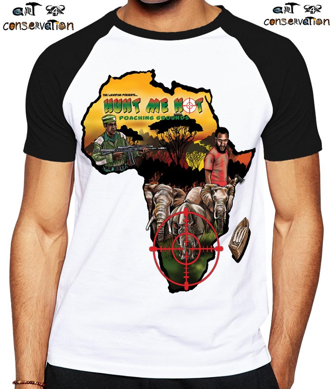TheLaikipian's tweet photo. On the upcoming #WorldElephantDay grab our #HuntMeNot anti-#poaching awareness Tshirts & more on #Africa map via https://t.co/vHtipbpgXw https://t.co/ZVNh1vACxA