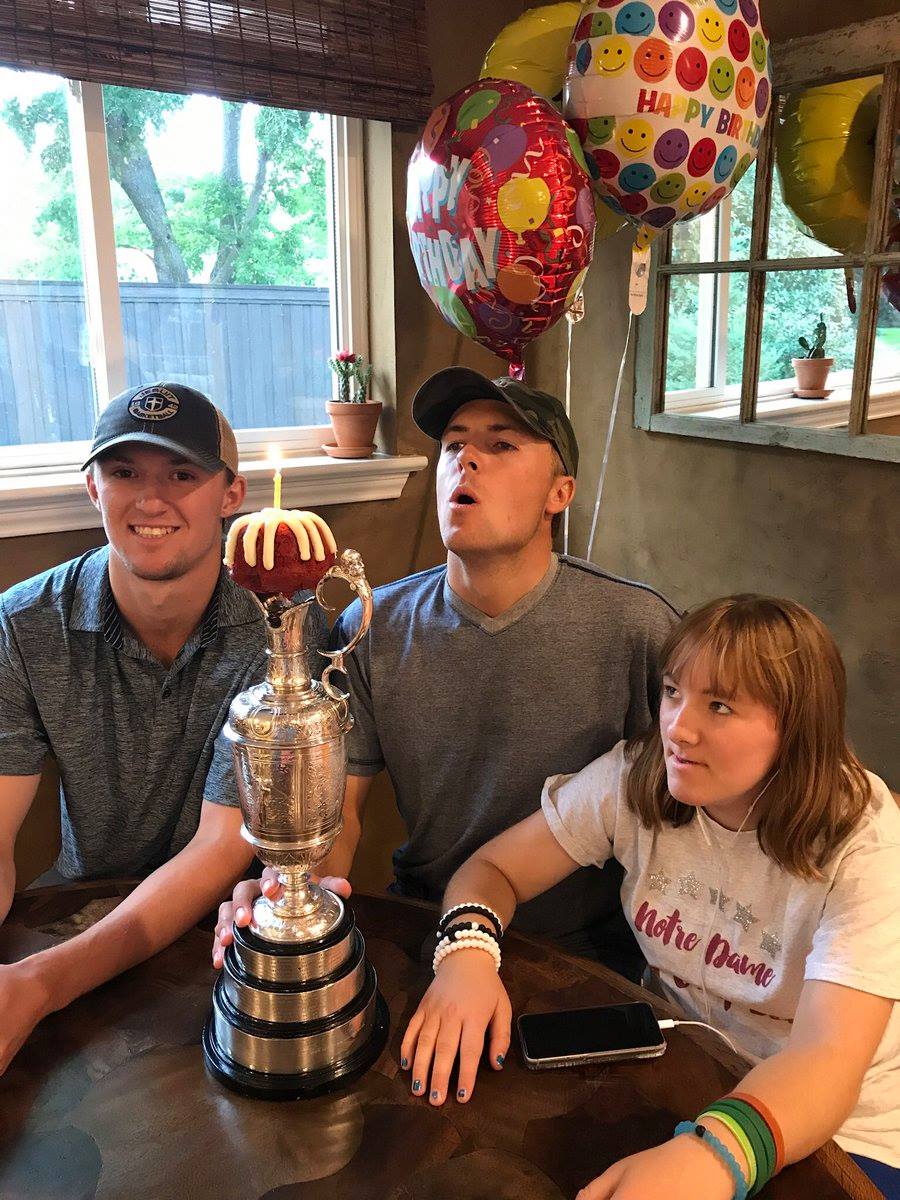 Happy birthday Jordan Spieth! Double celebration this week for The Open champion 