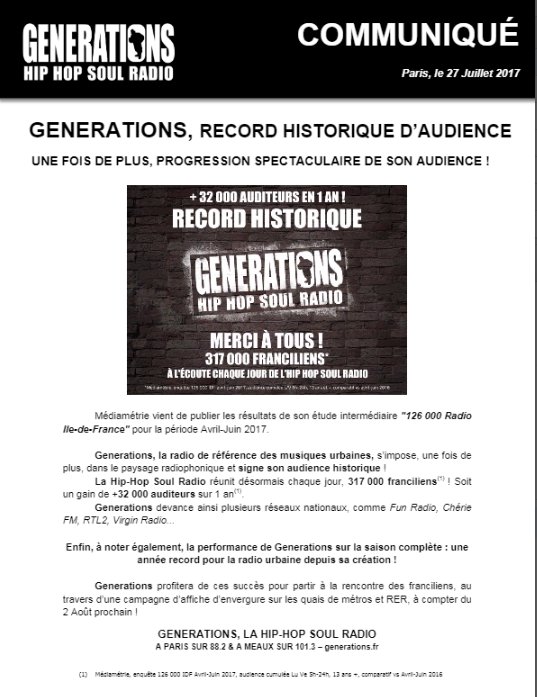 bastigol69's tweet photo. Big Up à la #Team @generations RECORD #Zdedededex #Latrikzair @Jimmy_Fresher @Marina_GFM  👏🏽👌🏽 https://t.co/js3c8JmrvT