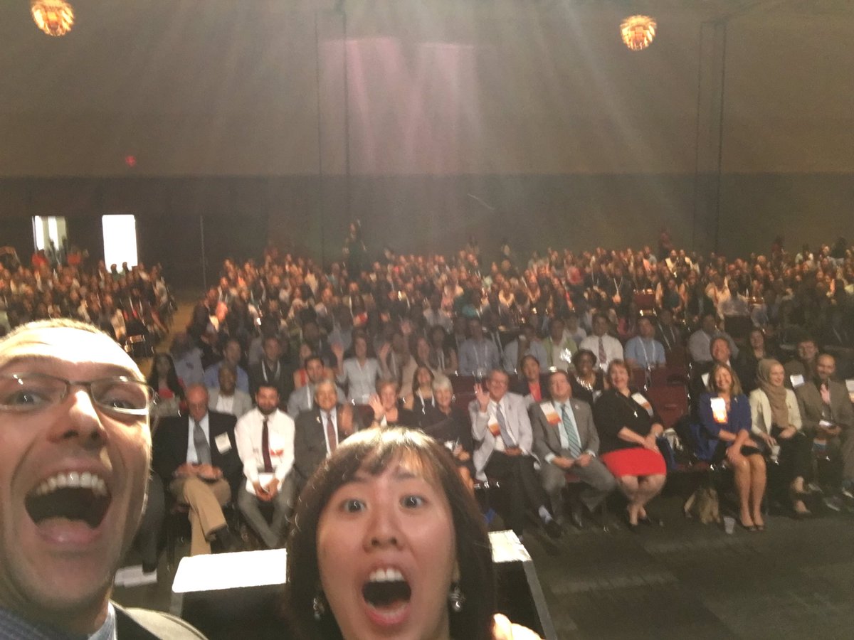 AlexMMTri's tweet photo. Our favorite view of #AAFPNC #TheEnthusiasmIsPalpable @Mindaynim #FMRevolution #FMNextGen @aafp https://t.co/sDgQaYxbsX