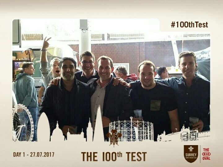 TimHedger's tweet photo. Having a great time at the #100thTest! https://t.co/fCdNnyQf9L
