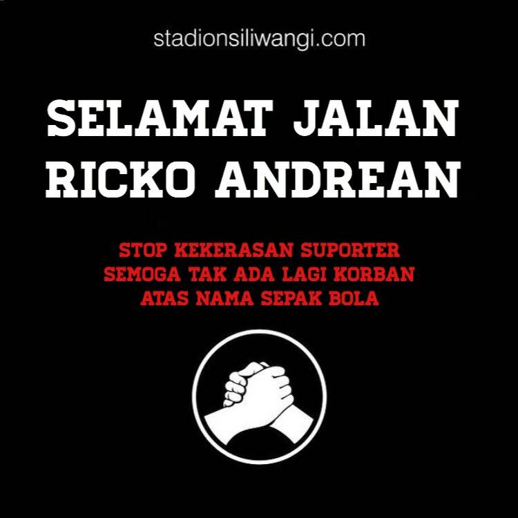 antijakboy's tweet photo. Selamat Jalan Ricko Andrean https://t.co/UPgmTm7Ayw #PersibExplore https://t.co/avfu8tXJDs