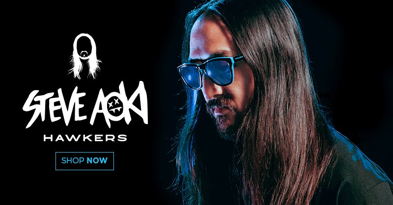 ⚠️ WARNING: Festival Season is here!
NEW HAWKERS X STEVE AOKI NEON⚡️ Ltd. Edition 
Get yours ☛ goo.gl/seP8Fu