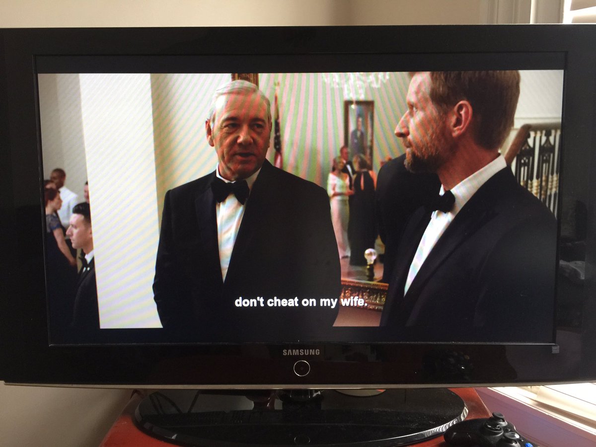 DurbanDetective's tweet photo. "YOU GET BACK HERE AND MAKE LOVE TO MY WIFE" #christinith #theotherguys #houseofcards https://t.co/FfVbXWW1zq