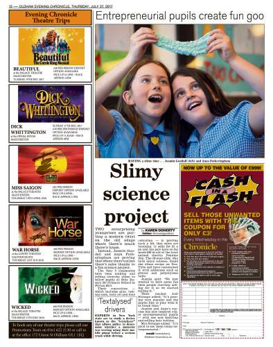 KnowledgeOldham's tweet photo. Find out why Holy Rosary pupils are having a slime time https://t.co/Jd9XHGyNFa https://t.co/EApepOphNh