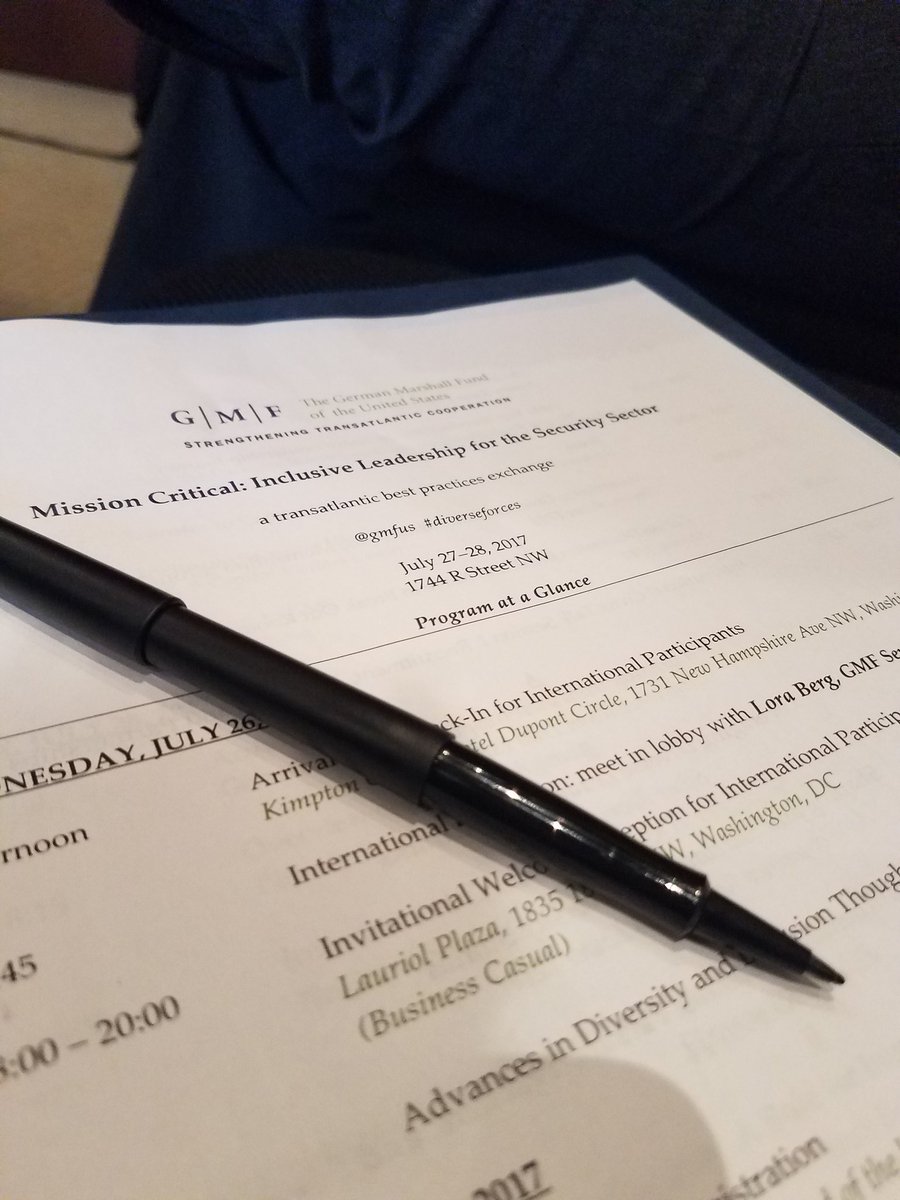 BeTrueBlue's tweet image. We are answering critical questions: 1.What does accountability look like ? 2. How do we transform culture? @gmfus #DiverseForces
