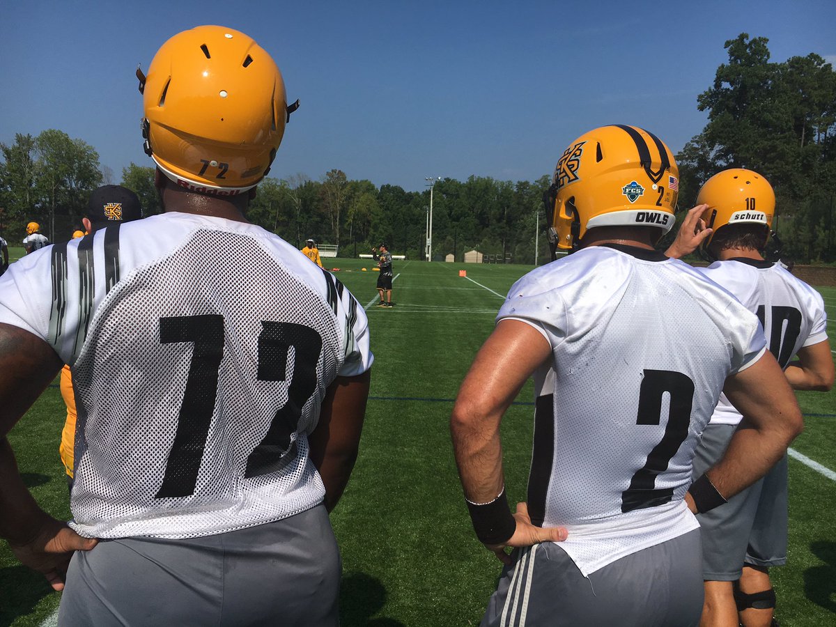 kennesawstfb's tweet photo. Football is back 😎 https://t.co/OsOFFwt6Lc