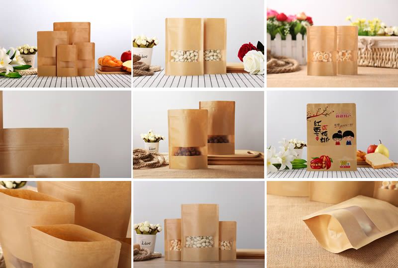 Kraft Paper Bag With Window-Hebei Wang Ai Trading 
buff.ly/2uEdjLv
made from one of the most popular eco-friendly packaging material