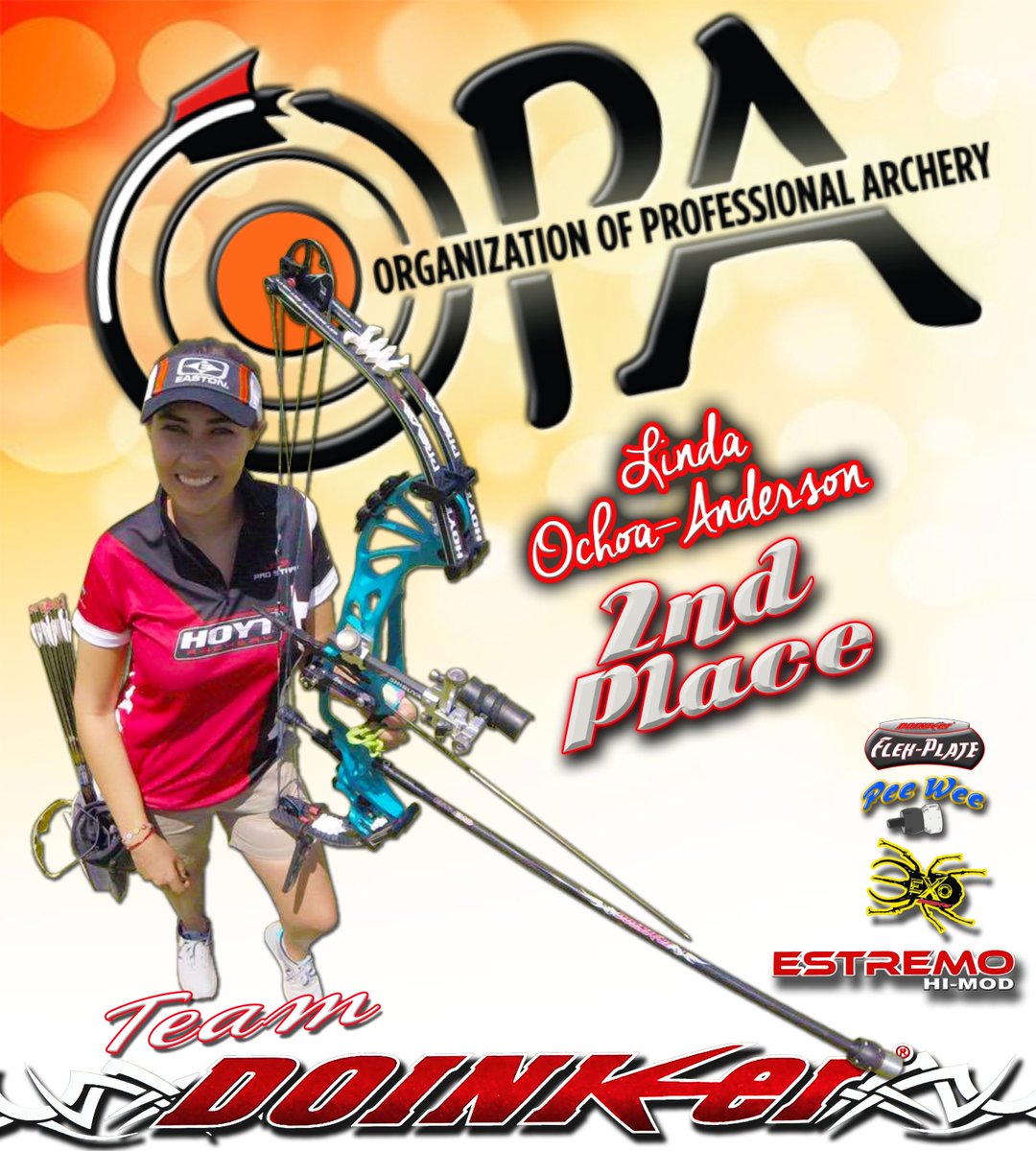 DoinkerStabs's tweet image. Congrats to Linda Ochoa-Anderson on her 2nd Place Win at the 2017 OPA Tournament in Farmington, PA! #TeamDoinker #EstremoHiMod #eXoDoinker