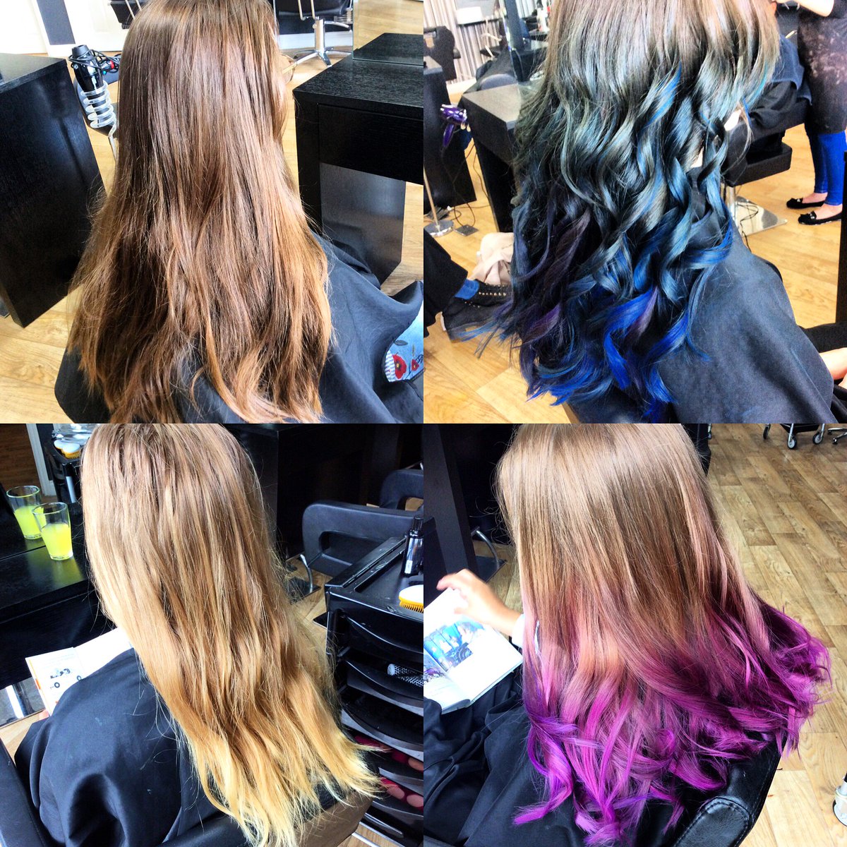 iStyleNewbury's tweet photo. School is out for Summer!! Some lovely temporary crazy colour done by our Senior Stylist Lauren #hairbylauren #mermaidcolours #unicornhair https://t.co/jz4C7iEP1Y