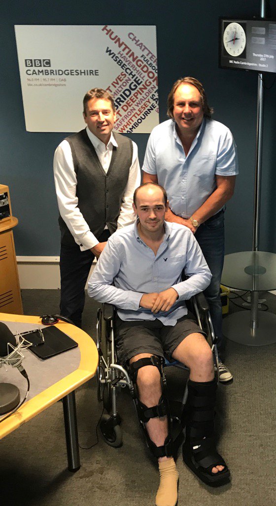 chrismannbbc's tweet image. Racing to get fit again: @LukeEDavenport &amp;amp; dad Mark tell their stories @BBCCambs 6pm @DunlopBTCC @ShreddedWheatUK