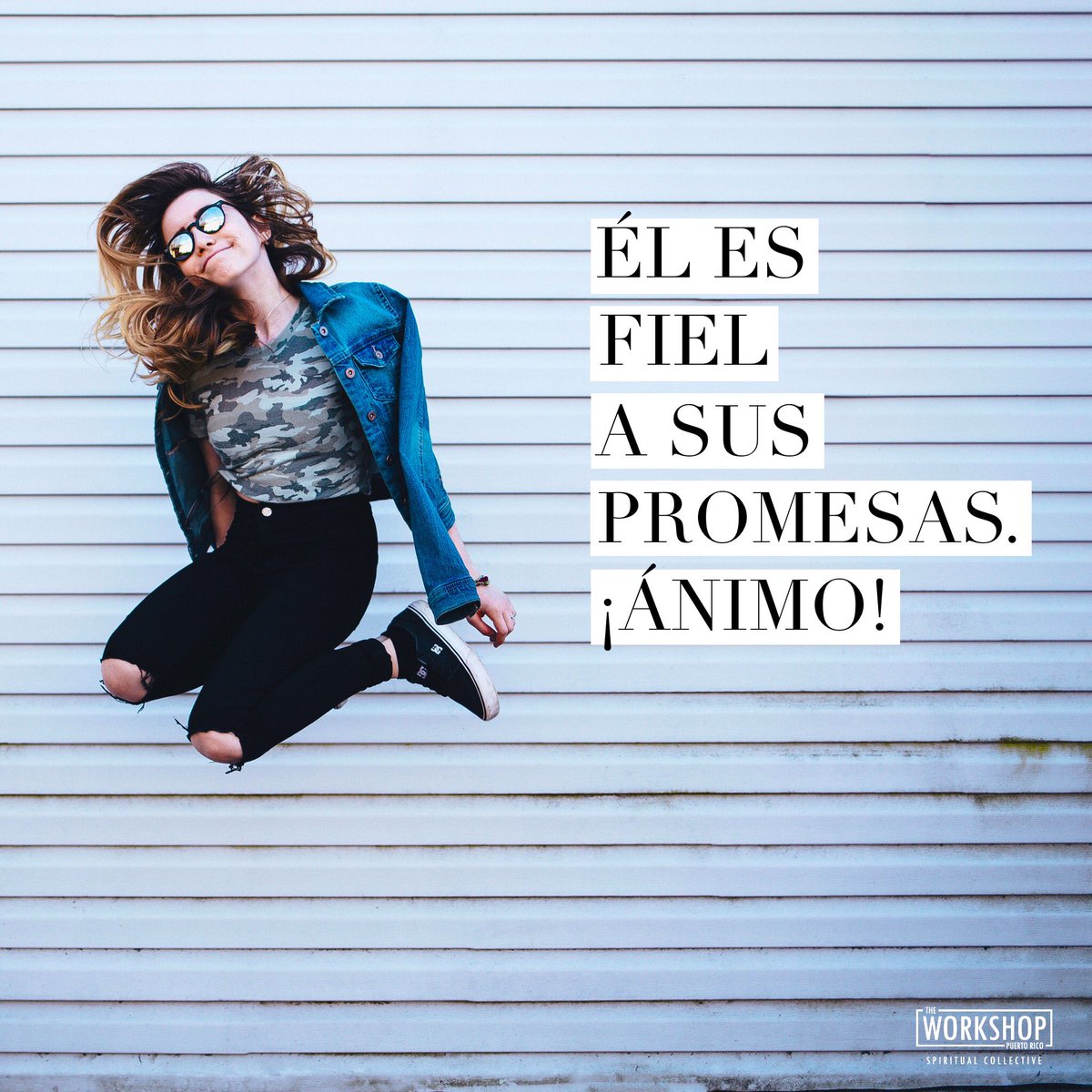 TheWorkshopPR's tweet photo. No temas, ni se desespere tu corazón, mas bien confía en aquel que nunca falla.

#theworkshopPR
#oldcitynewpeople https://t.co/ypuYA740uX