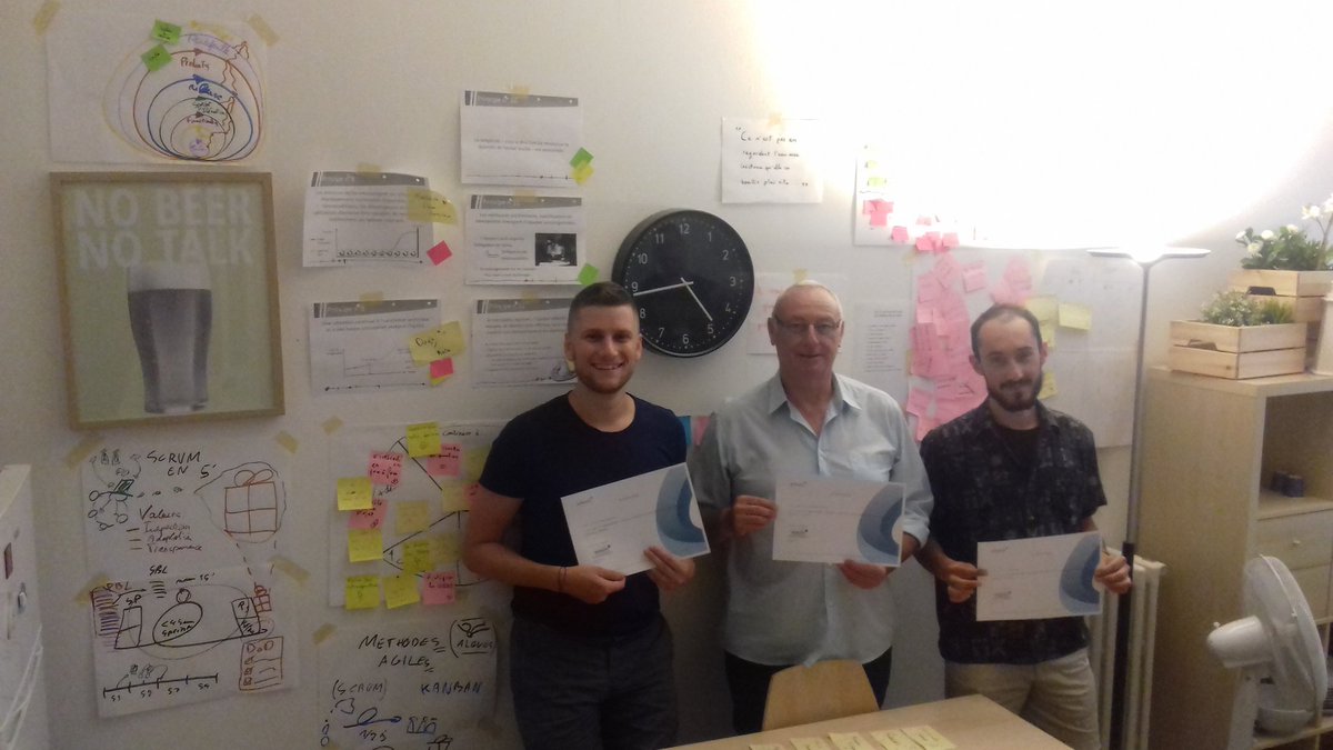 Pilot_in's tweet image. #FormationAgile Check ! ☺