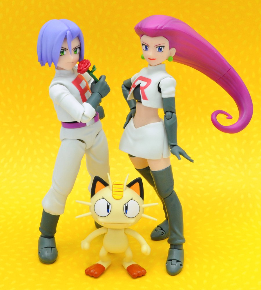ポケモン なう！】 「S.H.Figuarts ロケット団」一般店頭にて発売中